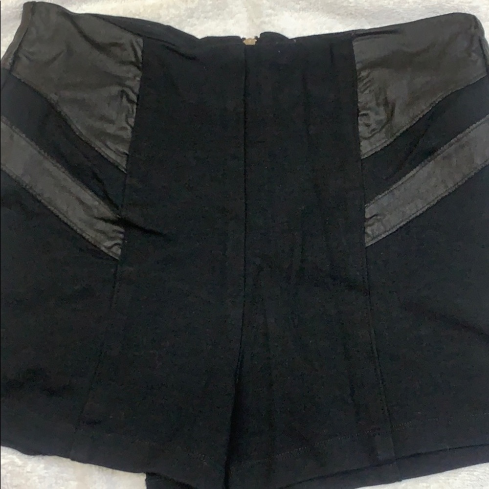 Size small Black high waist shorts
